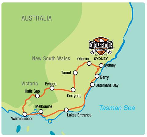 "Someday is Today" - Guided Motorcycle Tour (SYD)